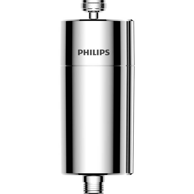Philips Shower Filter 3-stage Water Softener Double Mesh Filtration KDF Material  Reducing Chlorine/Impurities/Rust Sediments (Shower Filter Set)