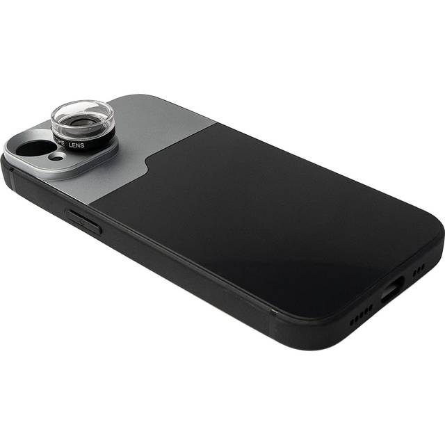 Macro lens 30x microscope filter with case in black for iphone 14 plus