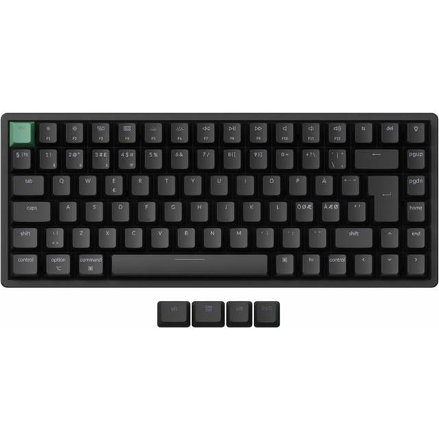 Keychron K2 HE QMK trådlöst gamingtangentbord (svart)