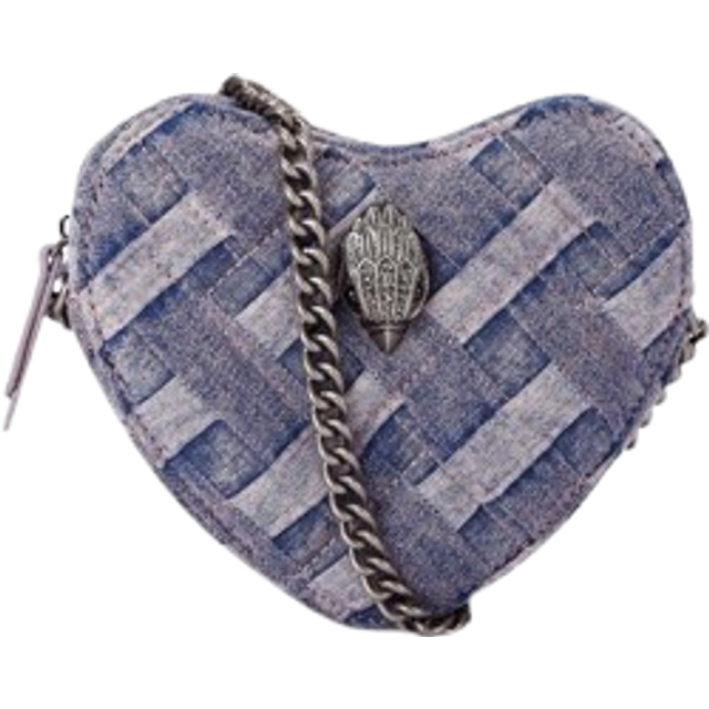 Kurt Geiger Women's Cross Body Bag Heart Denim Kensington