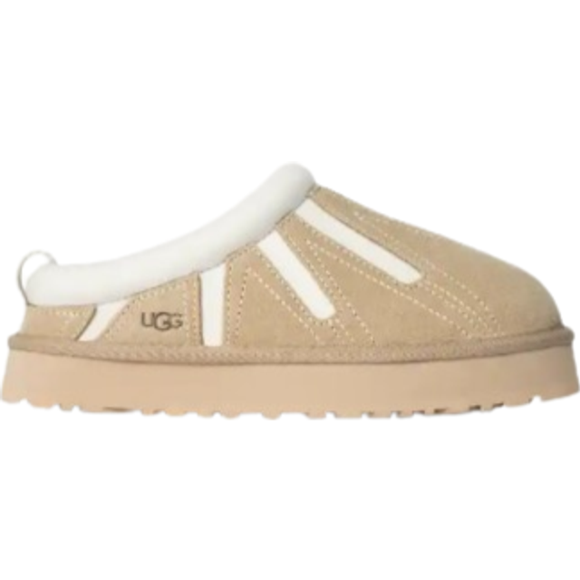 UGG Mustard Seed Tazz Sunwave Junior Slippers - Beige/Cream