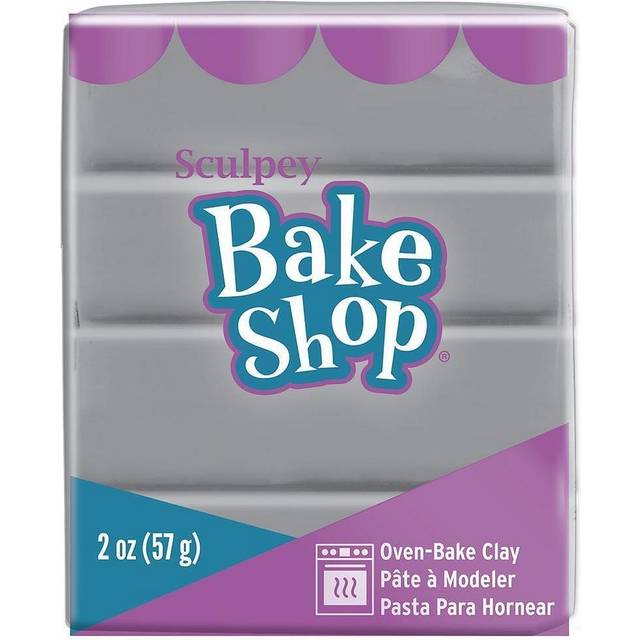 Sculpey Bake Shop Oven-Bake Clay 2oz-Gray BA02-1803