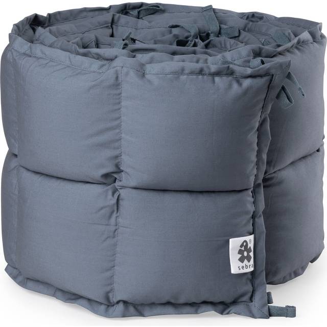 Sebra Sängskydd - Kapok - Forest Lake Blue