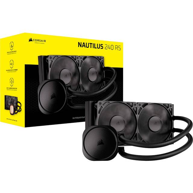 Corsair Nautilus 240mm RS CPU vattenkylare (svart)