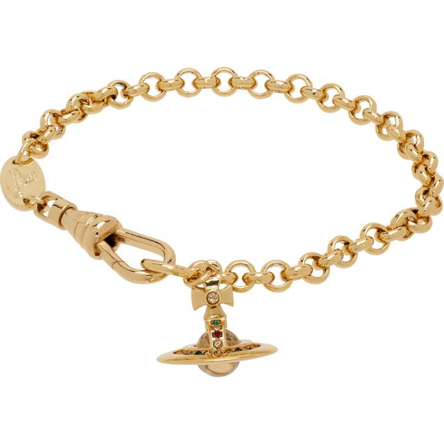 Vivienne Westwood Gold New Petite Orb Bracelet - GOLD - UNI