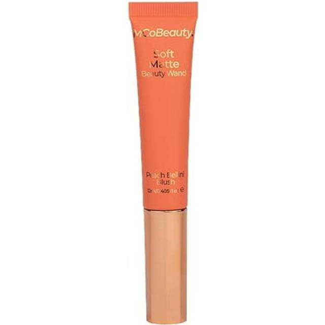 MCoBeauty Soft Matte Beauty Wand  Peach Bellini Blush  Velvety Finish of Buildable Color  Vegan  Cruelty Free Cosmetics