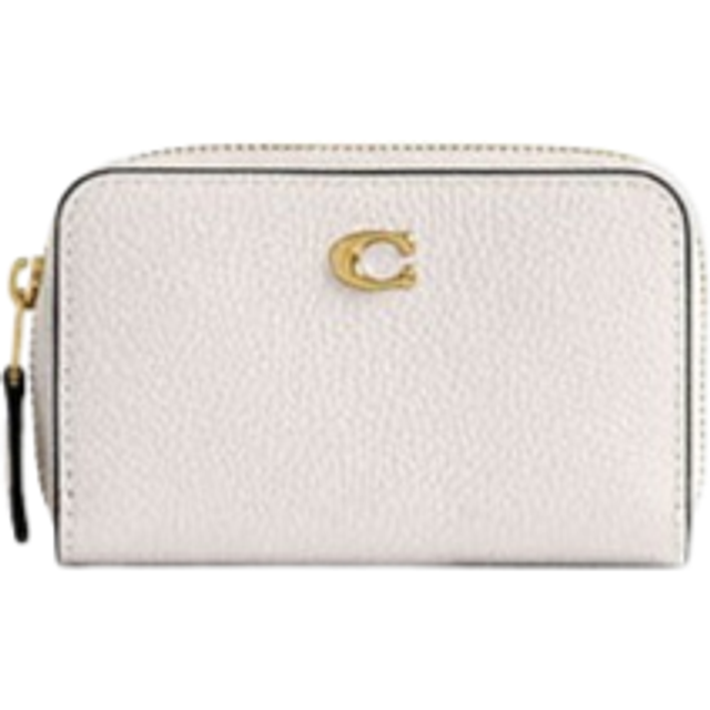 Coach Essential Small Zip Leather Wallet