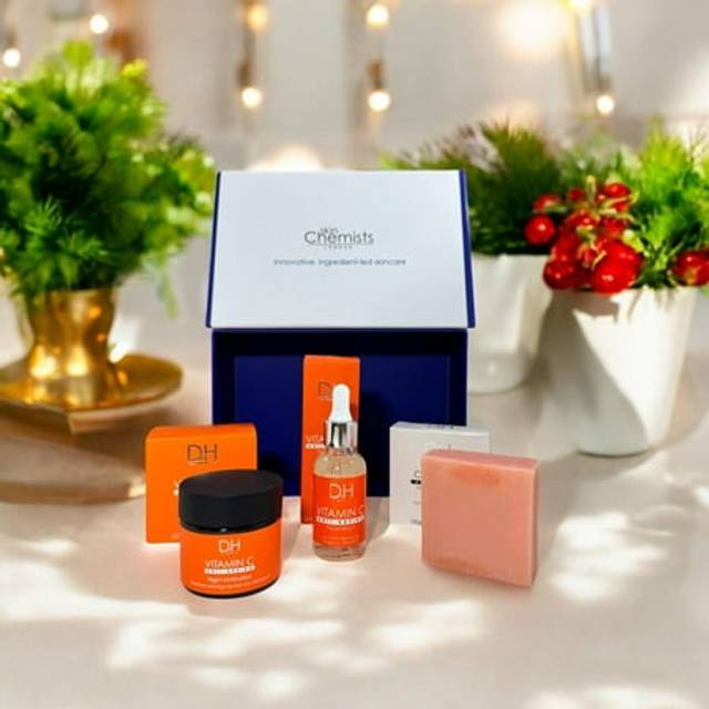 Dr H Vitamin C Anti-Ageing Night Skin Care Spring Gift Set
