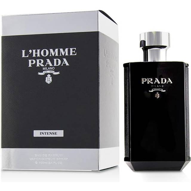 Prada L'homme Intense Eau de Parfum Spray for Men, 3.4 Ounce