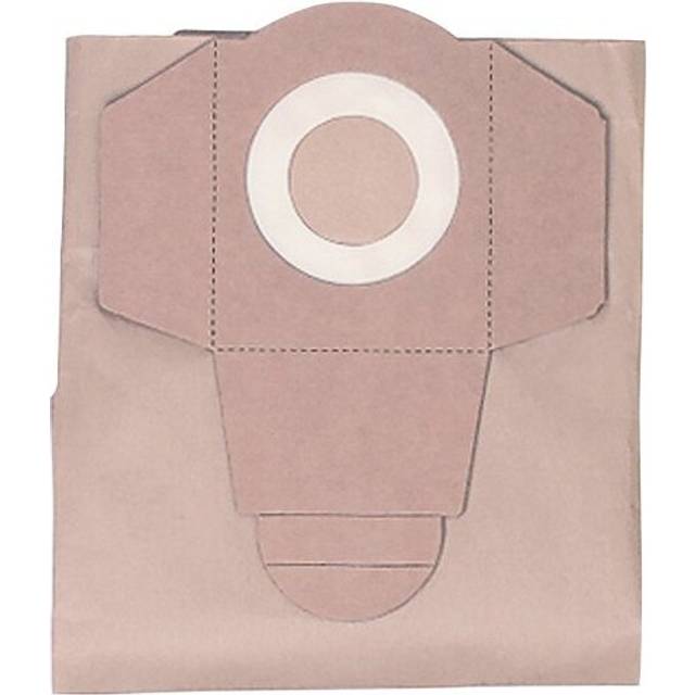 Einhell Wet and Dry Vac Bags to Fit BT-VC 1250S/ INOX 1250S (Pack of 5)