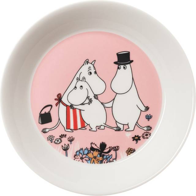 Moomin Side Plate Family Time 15 cm