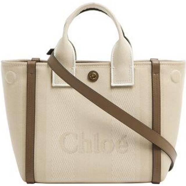 Chloé Small Tote Bag "Carry" - Beige - U