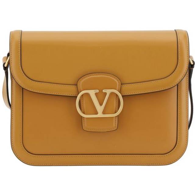 Valentino Garavani Women's Leather 9To5 Shoulder Bag in Camel | 6Y2B0D05ECH Color WU4 (One Size)