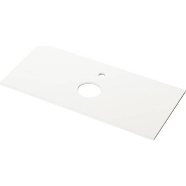 Bänkskiva Camargue Skärgård Sogne Vit Matt 120 Cm