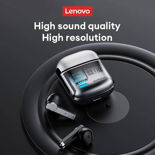 Lenovo LP53 Wireless Bluetooth 5.4 Earphones Mechanical Design Gamer Headset TWS Noise Reduction