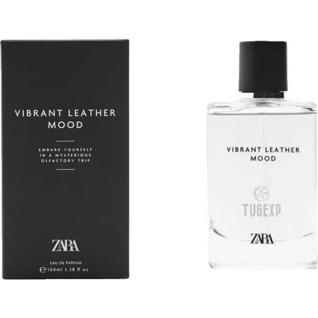 Zara Vibrant Leather Mood Eau De Parfum Men  100 ml New Perfume