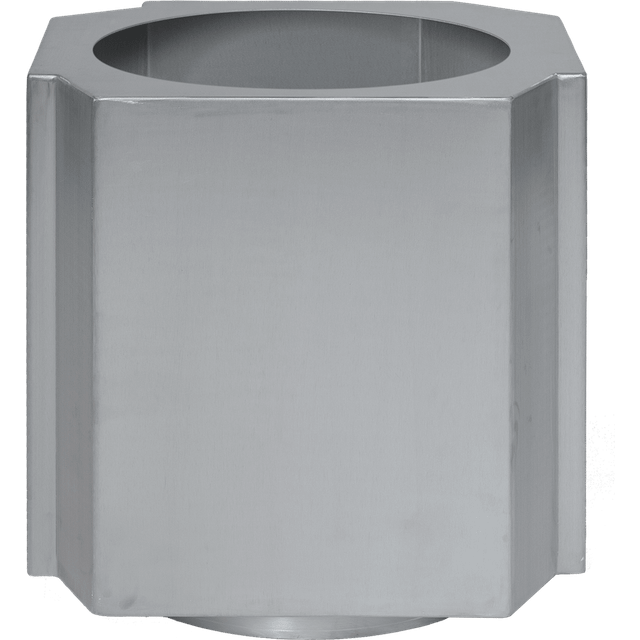 Louise Roe Funki Pot XL 70 cm Brushed Aluminium