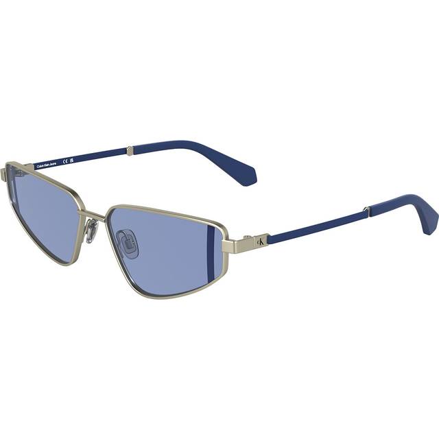 Gray Metal Women Sunglass