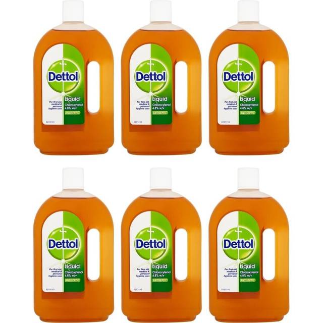Dettol antiseptic disinfectant liquid 500ml x 6
