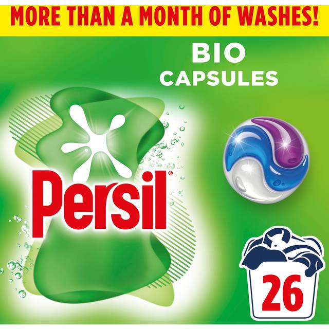 Persil 3 in 1 Washing Capsules Bio 26 washes