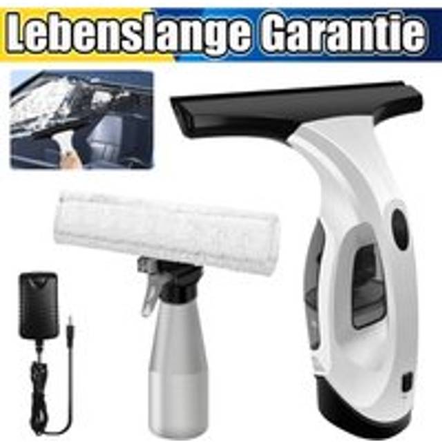 Window Vac Cordless Rechargeable Vacuum Glass Cleaner Hand-Held Strong Suction