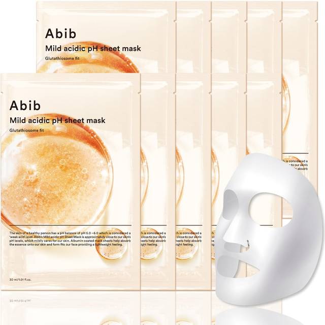 Abib - Mild Acidic pH Sheet Mask Set - 6 Types Glutathiosome Fit