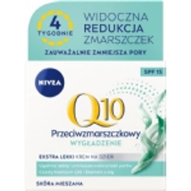 NIVEA Q10 Anti-Wrinkle Lätt dagkräm med effekt mot rynkor SPF 15 50 ml