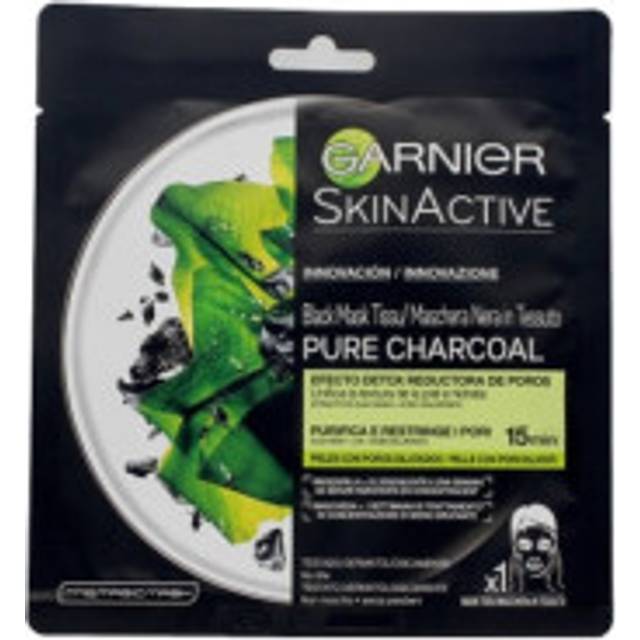 Garnier SkinActive Black Mask Tissu Pure Charcoal 1 Unit