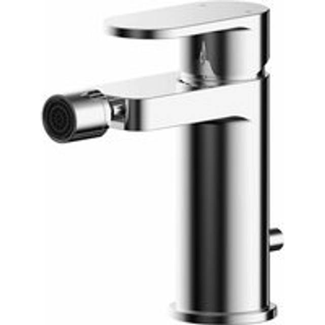 Nuie Binsey Chrome Single Lever Mono Bidet Mixer Tap With Pop-Up Waste