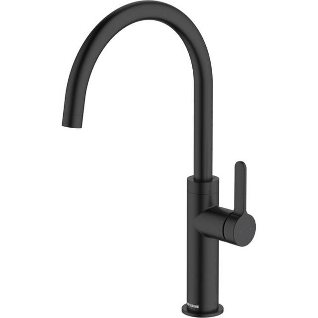 McAlpine Torridon Matt Black Single Lever Kitchen Mixer Tap