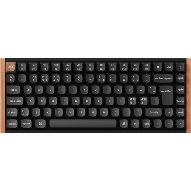 Keychron K2 HE SE QMK trådlöst gamingtangentbord (svart)