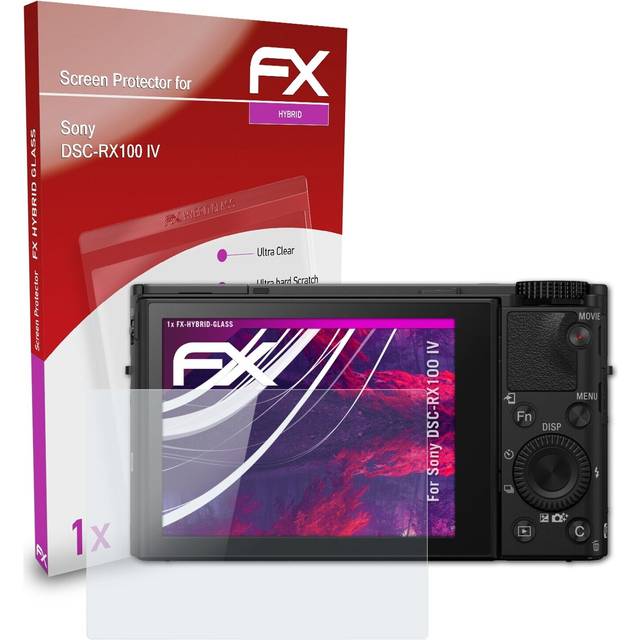 Atfolix Glass Protector For Sony Dsc-rx100 Iv 9h Hybrid-glass