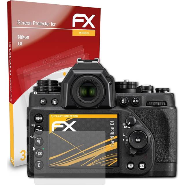 Atfolix 3x Screen Protector For Nikon Df Screen Protection Film Matt&shockproof