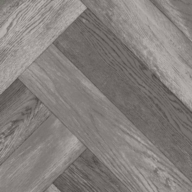 "(6m(19'8"") X 2m(6'6"")-12mÂ², Grey Herringbone 05) Herringbone Wood Effect Vinyl Flooring For LivingRoom Kitchen Vinyl Sheet"