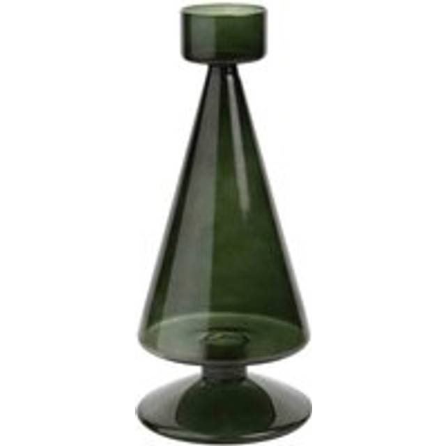 The Seasonal Gift Co. Large Tree Shaped Tea Light Holder, Green