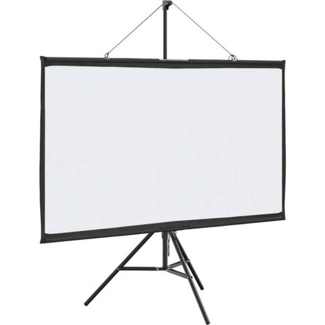 vidaXL Projection Screen with Tripod 50 Inch 16:9 - White