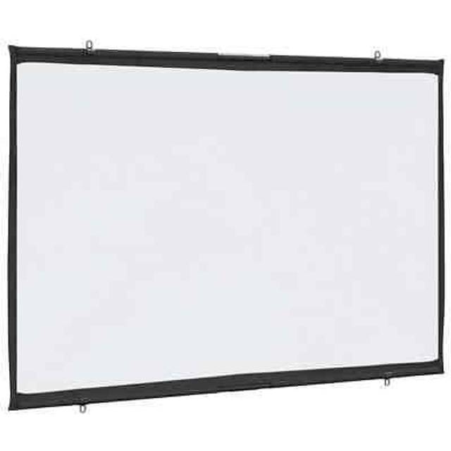 vidaXL Projection Screen Wall-Hanging 60 Inch 16:9 - White