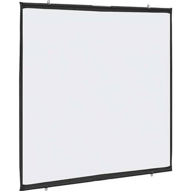 vidaXL Projection Screen Wall-Hanging 67 Inch 1:1 - White