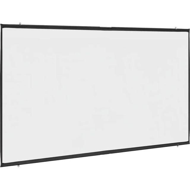 vidaXL Projection Screen Wall-Hanging 120 Inch 16:9 - White