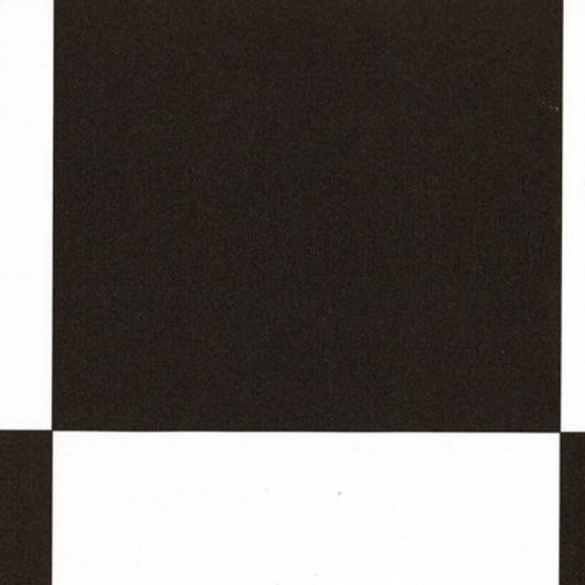 Black White Designer Effect Vinyl Flooring-7mX4m - One Size