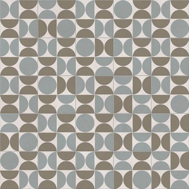 "(Blue Multicolor, 5m(16'4"") X 3m(9'9"")-15mÂ²) Vinyl Flooring  Sheet For Dining Room, 2.5mm Thick With Textile Backing 10 Years Warranty"
