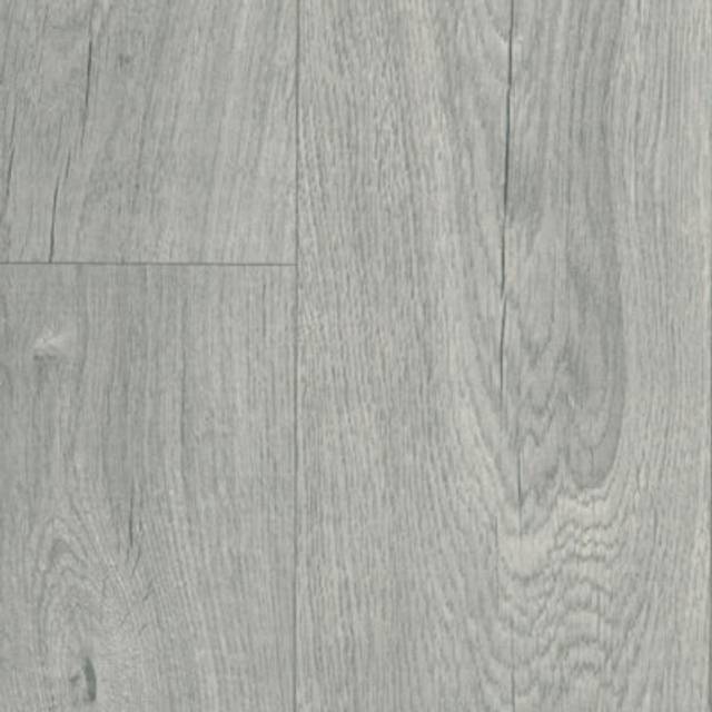 Grey Wood Effect 2.0mm Anti Slip Vinyl Flooring Sheet-6mX4m - One Size