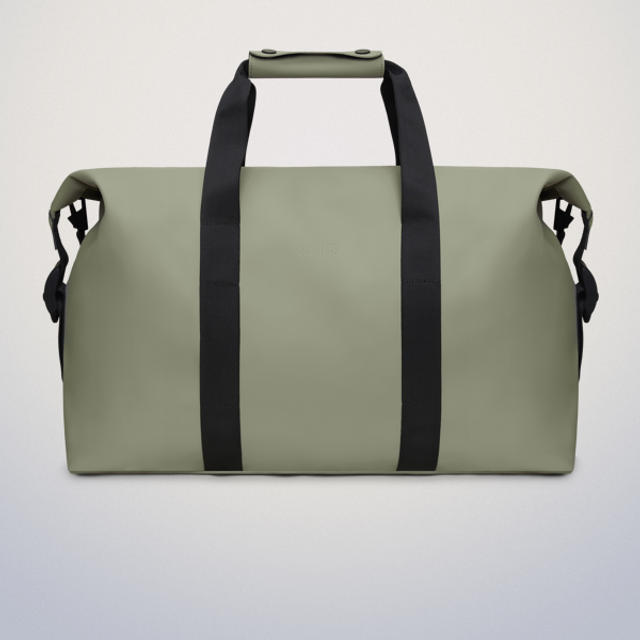 Rains Hilo Matte Shell Weekend Bag - Green