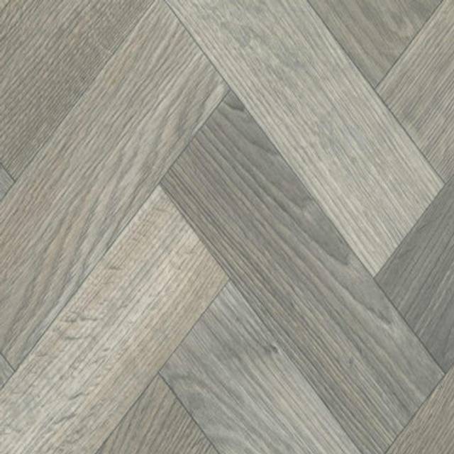 "(6m(19'8"") X 3m(9'9"")-18mÂ², Mars Grey Herringbone) Herringbone Wood Effect Vinyl Flooring For LivingRoom, Kitchen Vinyl Sheet"