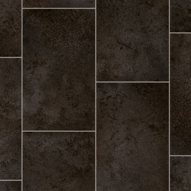 "(4m(13'1"") X 4m(13'1"")-16mÂ², Venus Black Stone) Stone Effect Non Slip Vinyl Flooring For LivingRoom, Hallways, Kitchen"