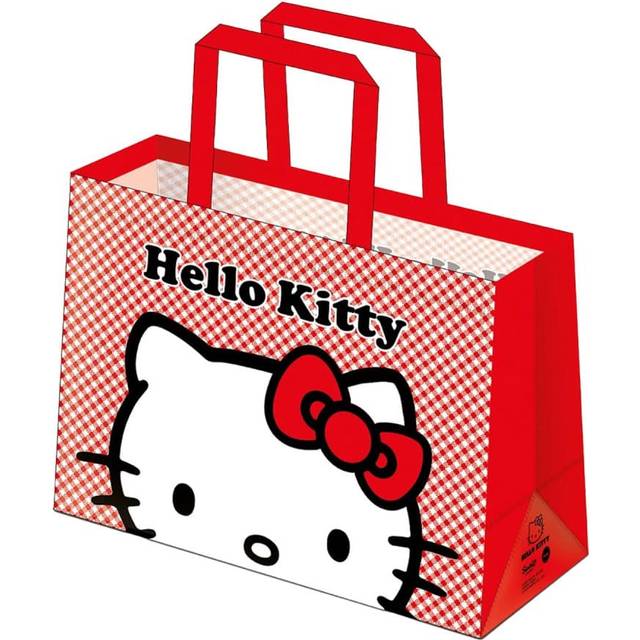 Hello Kitty Checked Reusable Shopper