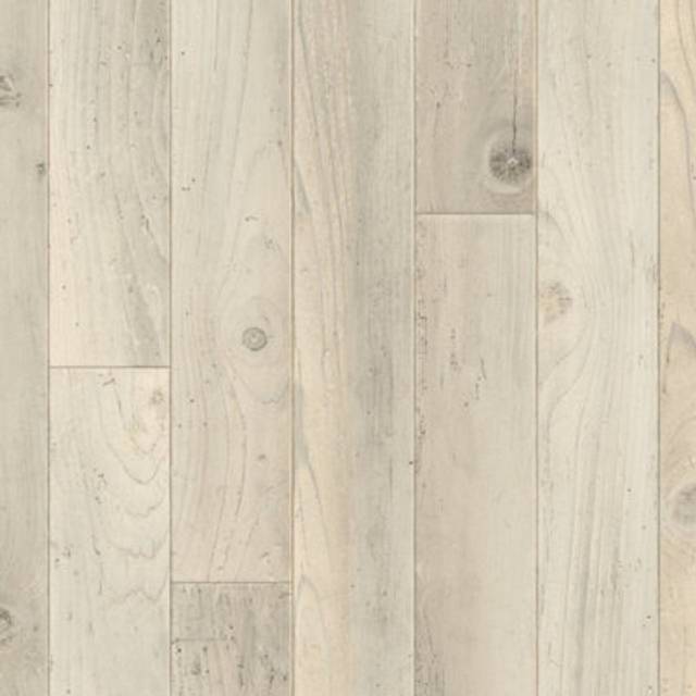 "(7m(23') X 2m(6'6"")-14mÂ², Cream Narrow Plank) Anti Slip Wood Effect Lino Vinyl Flooring For LivingRoom Kitchen Vinyl Sheet"