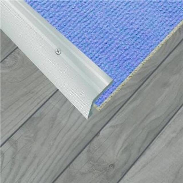 Aluminium Flooring Trim Strip Gold Effect Floor Vinyl Edge 27mmx900mm