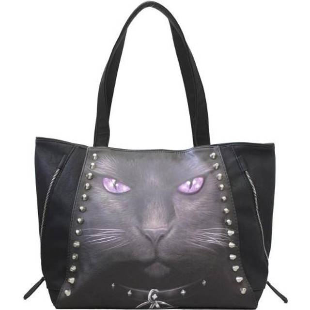 Spiral Direct Black Cat Tote Bag One Size svart