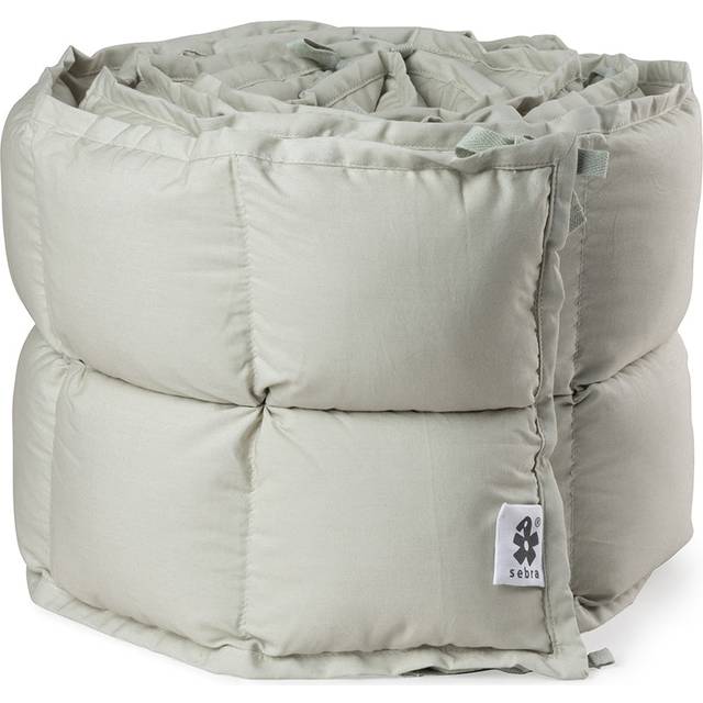 Sebra Sängskydd - Kapok - Dimgrön